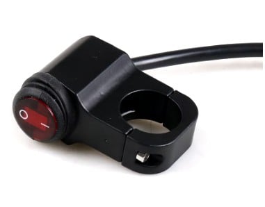 FIR Handlebar Switch 22mm Lights on Off Waterproof