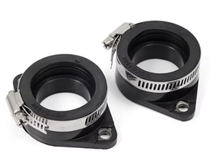 Dirt Racing 2pcs Carburettor Intake Manifold Boot 1993-2000 Suzuki Gs 500e Gs 500et 13101-01d00