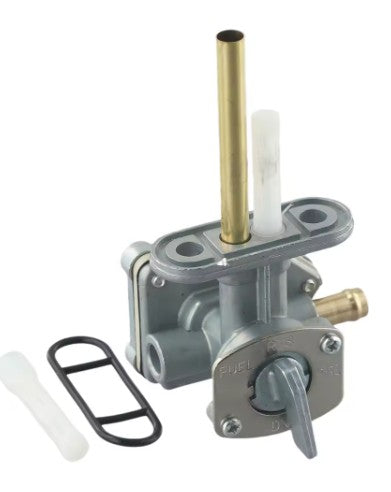 Dirt Racing Fuel Tap Petcock Valve with 90* Outlet Kawasaki Ninja 250r Ex 250f 500 R GPZ500S 900 ZX900A