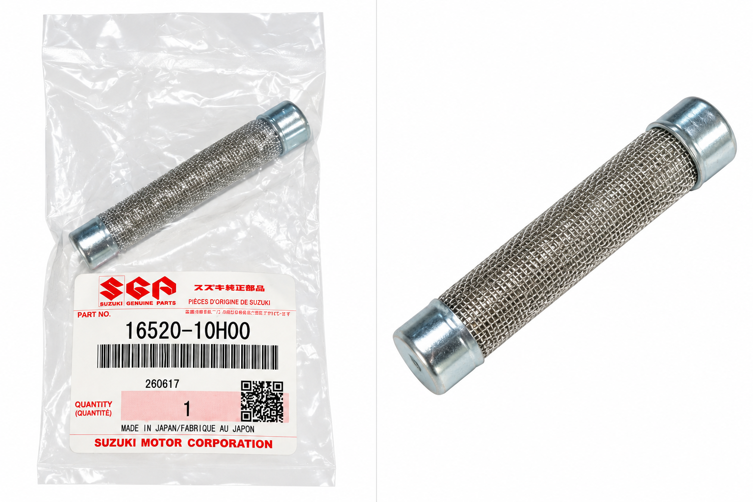 Suzuki Genuine Engine Oil Strainer 16520-10H00 – OEM Part