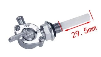 Dirt Racing Fuel Petcock Tap M10 90*