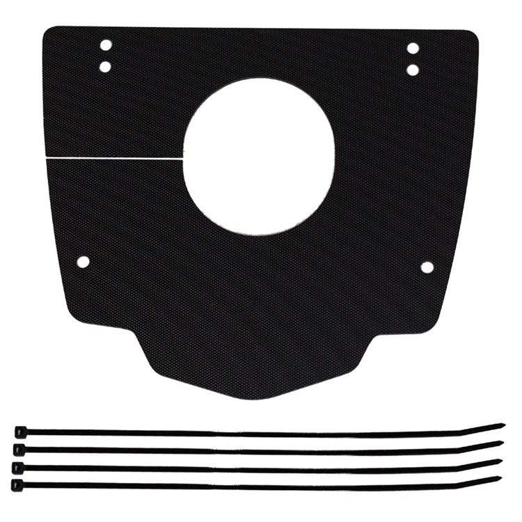 ENGINE MUD COVER/SPLASH GUARD TRS ONE 16-23  FACTORY BLACK