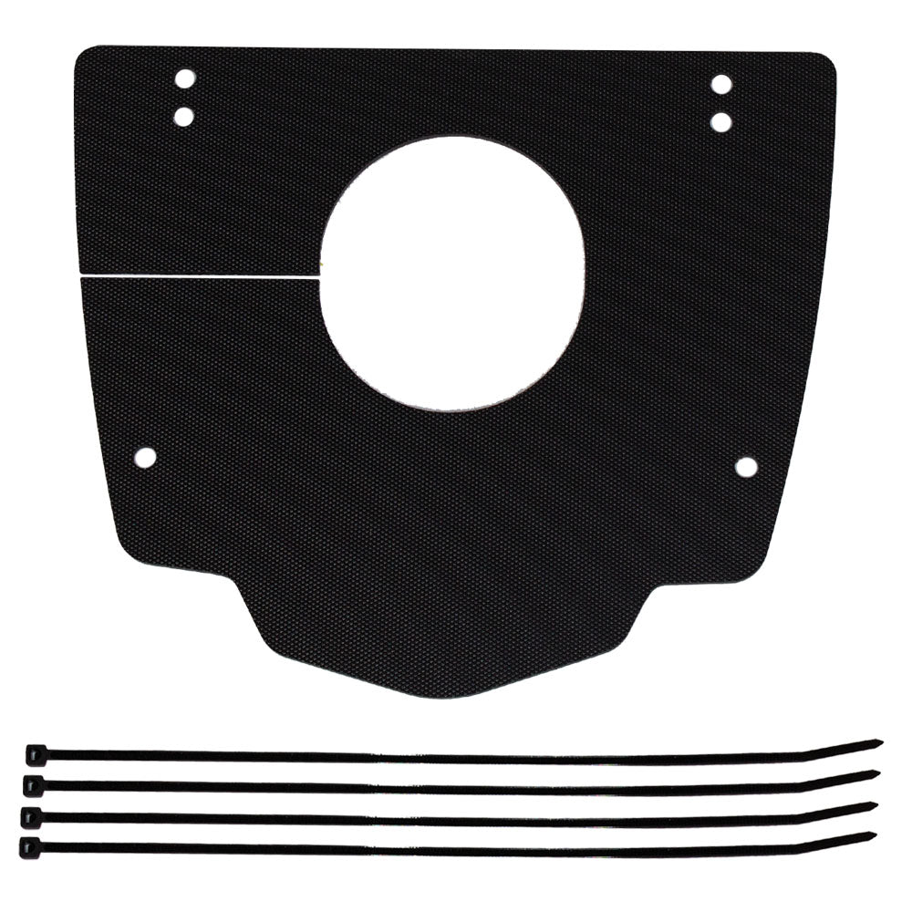 Apico Engine Mud Cover/Splash Guard Jotagas 11-18 Factory Black