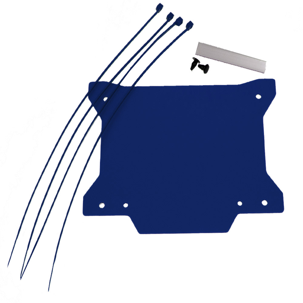 APICO FRONT NUMBER PLATE PLASTIC WITH WINDOW NEW X SHAPE