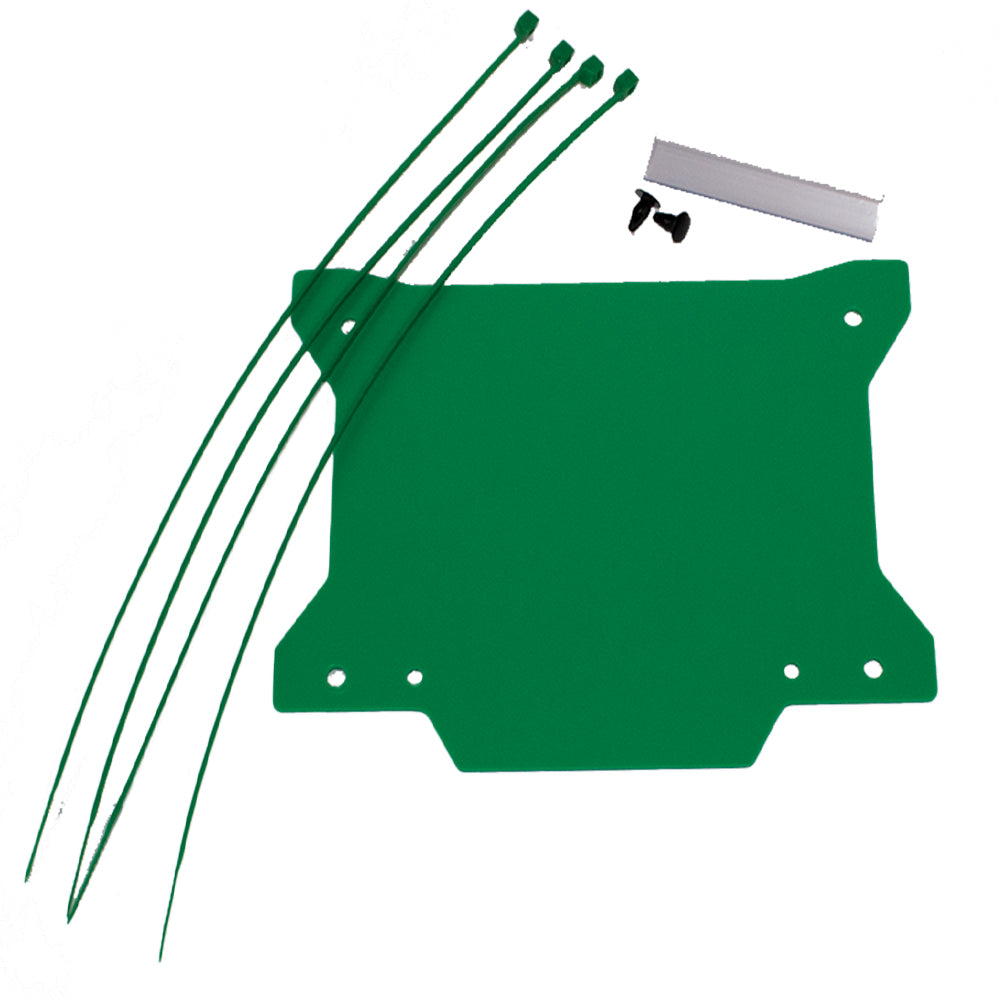 APICO FRONT NUMBER PLATE PLASTIC WITH WINDOW NEW X SHAPE