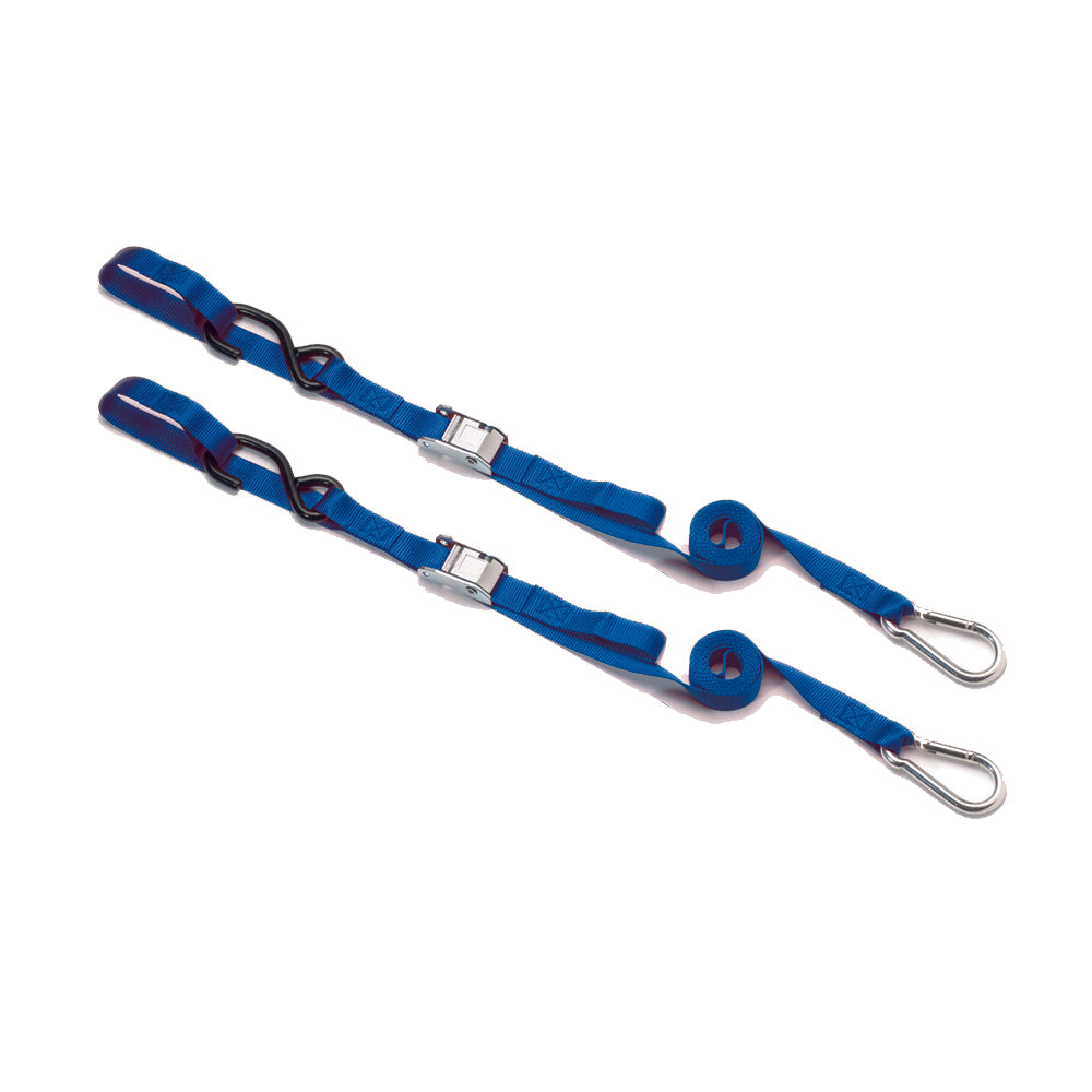 RACELINE TIEDOWN BLUE  1 X SNAPHOOK, 1 X XTRALOOP  BLUE