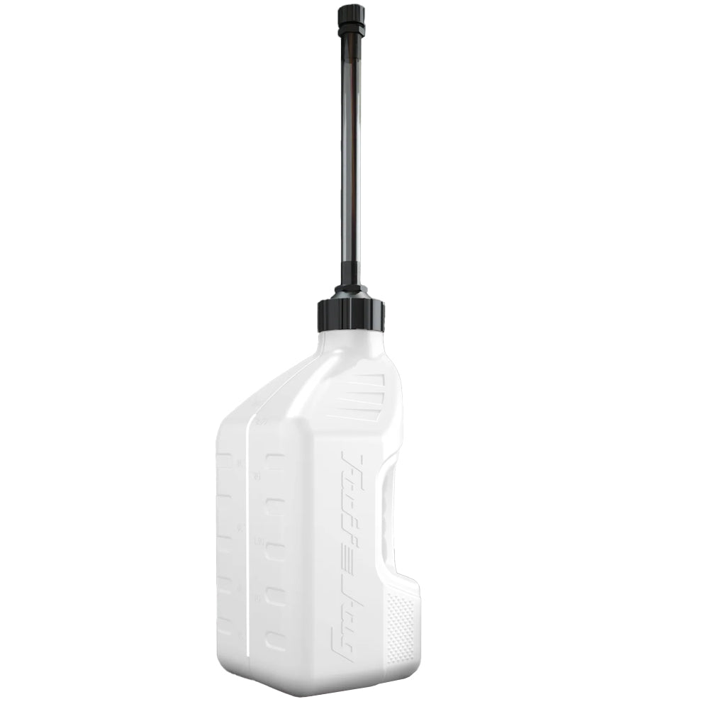 TUFF JUG 10L WHITE WITH AUTO-STOP SPOUT  White 