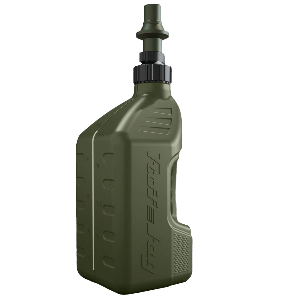  TUFF JUG 10L FOREST GREEN WITH FOREST GREEN RIPPER CAP  Green 