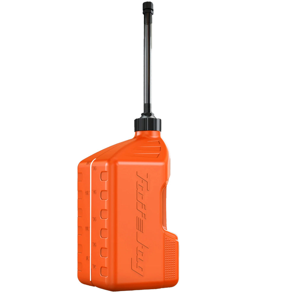  TUFF JUG 20L ORANGE WITH AUTO-STOP SPOUT  Orange 