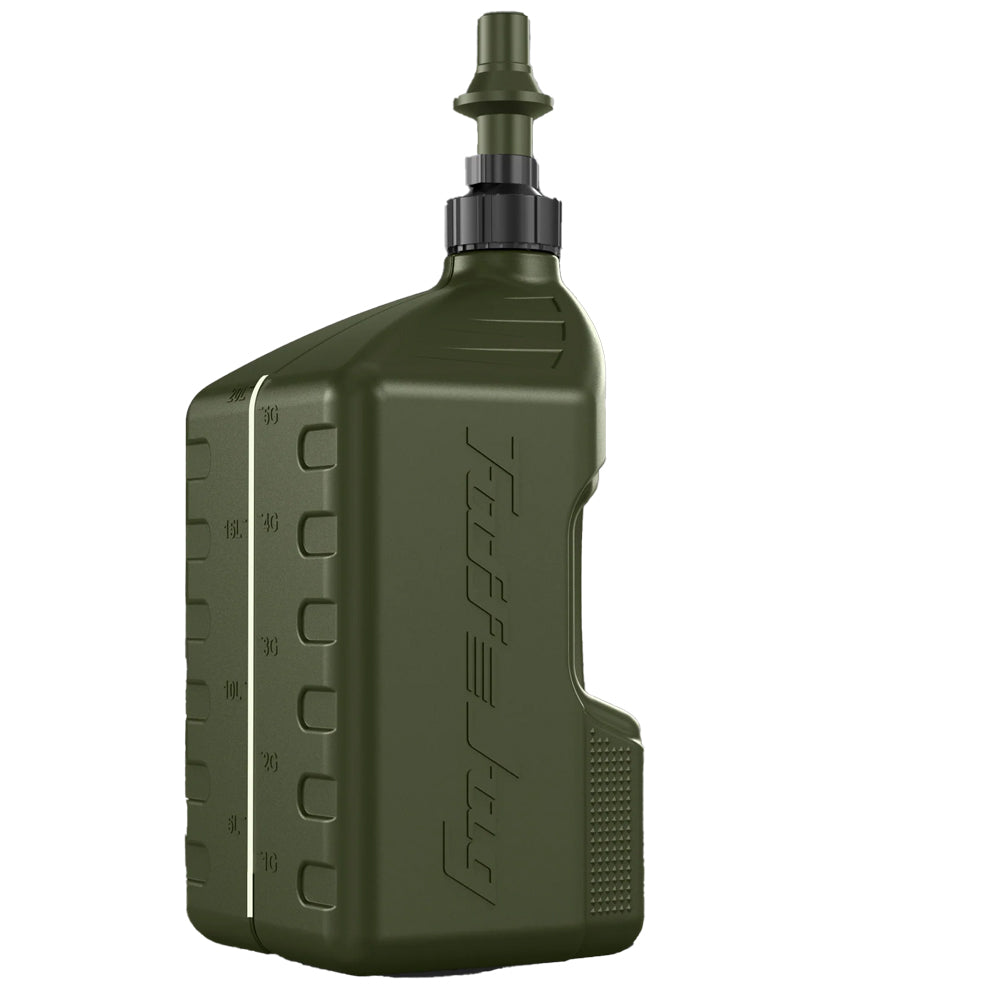  TUFF JUG 20L FOREST GREEN WITH FOREST GREEN RIPPER CAP  Green 