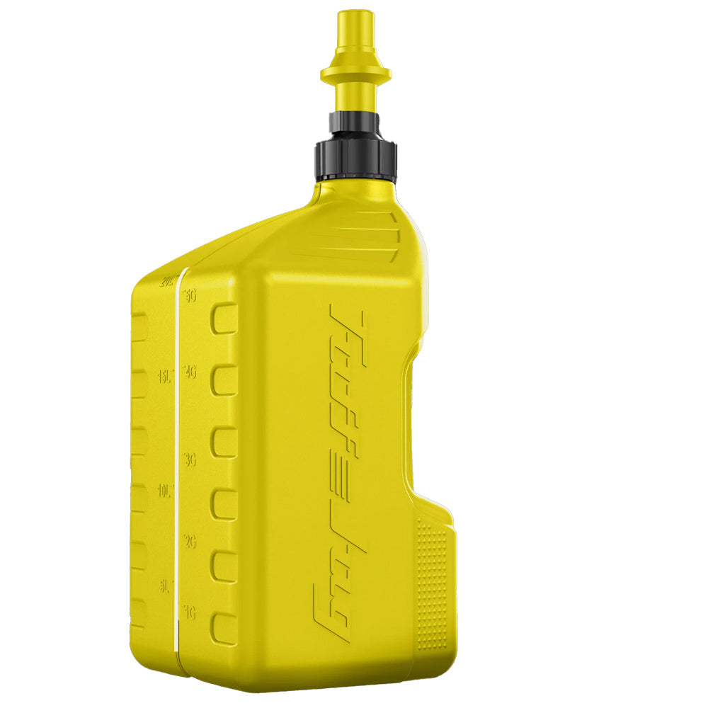  TUFF JUG 20L YELLOW WITH YELLOW RIPPER CAP  Yellow 