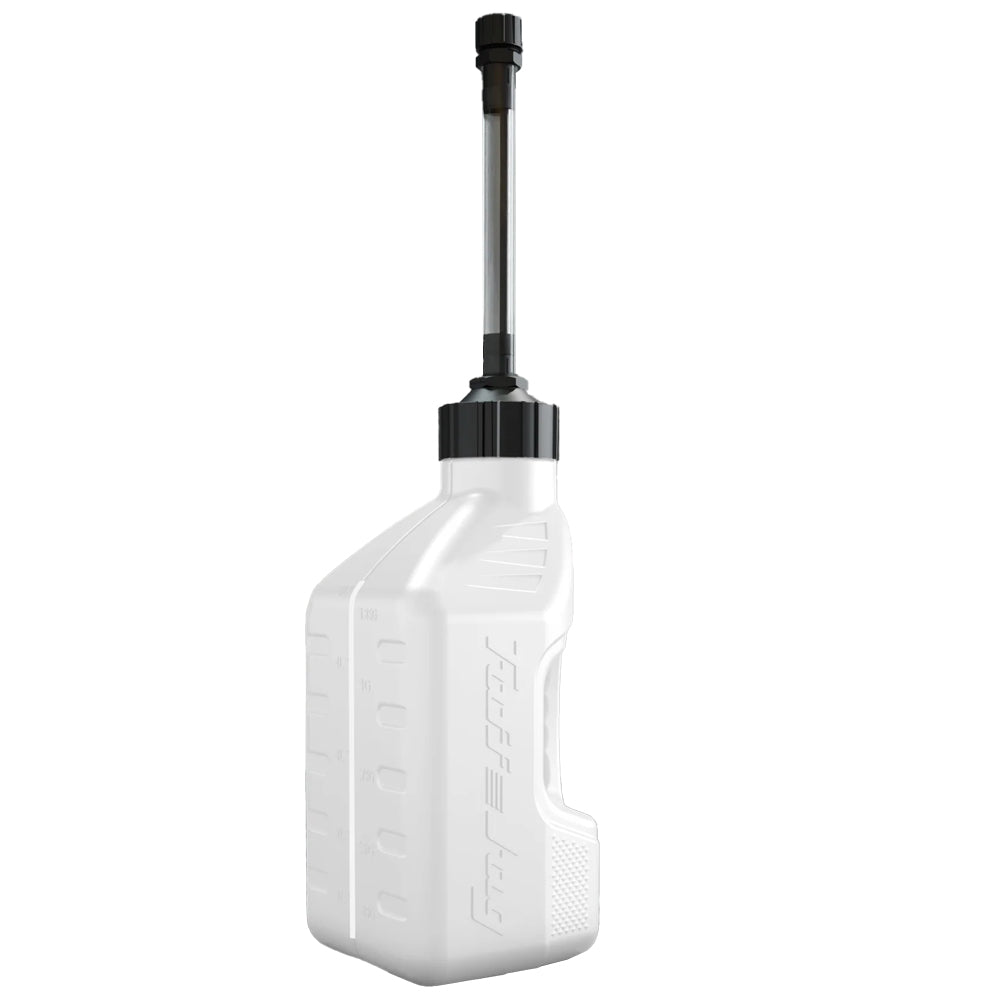  TUFF JUG 5L WHITE WITH AUTO-STOP SPOUT  White 