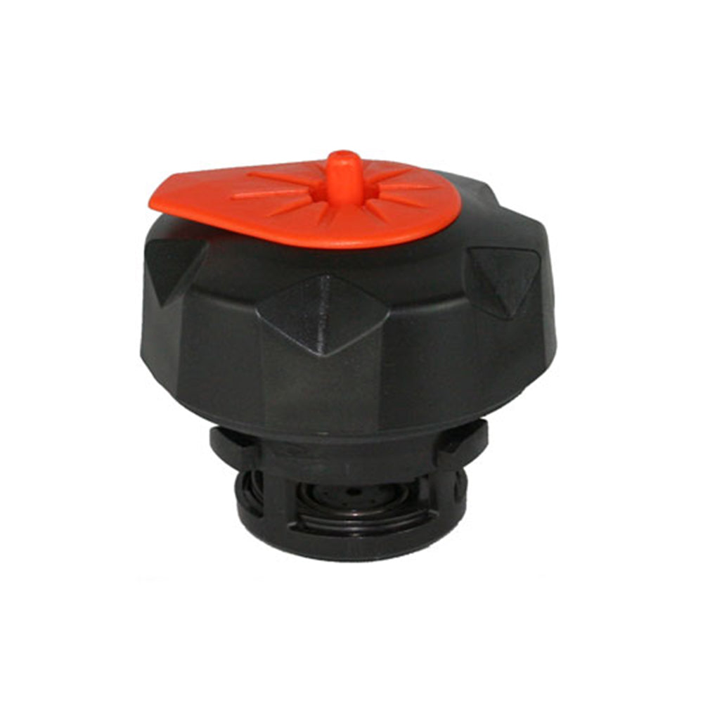 TUFF JUGS QUICK FILL FUEL CAP KTM BLACK/ORANGE LUG  ORANGE