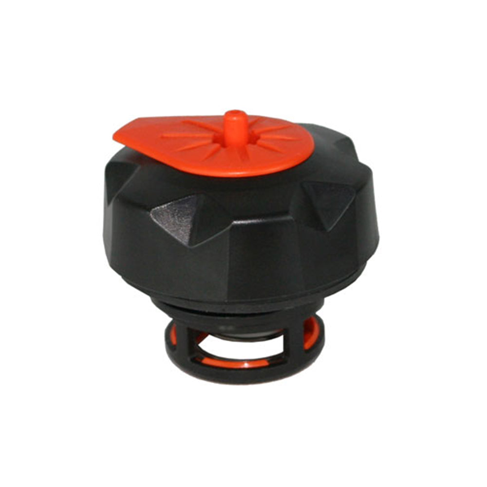TUFF JUGS QUICK FILL FUEL CAP KTM BLACK/ORANGE THREAD  ORANGE