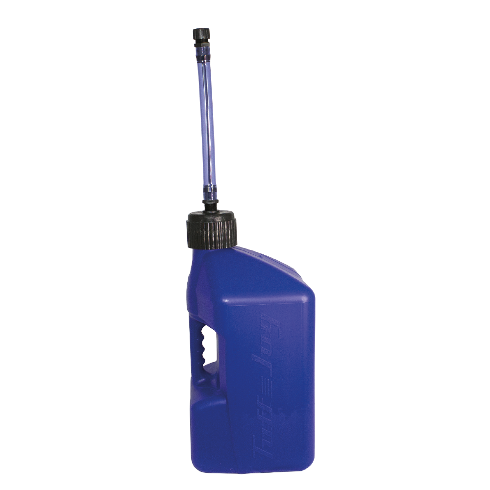 TUFF JUGS 10 LITRE TUFF JUG STD CAP W/ AUTO SPOUT BLUE/BLUE