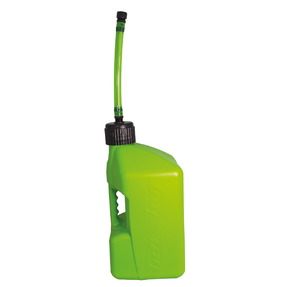 Tuff Jugs 10 Litre Tuff Jug Std Cap W/ Auto Spout Green/Green