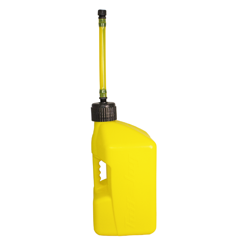 TUFF JUGS 10 LITRE TUFF JUG STD CAP W/ AUTO SPOUT YELLOW/YELLOW  YELLOW