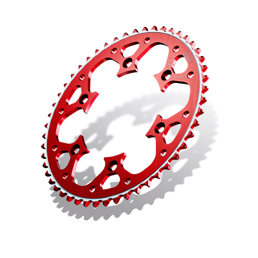 Talon Sprocket Rear Radialite Honda CR80/85 86-07,  CRF150R 07-24  54T Red  Red  54