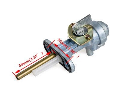 Bronco Fuel Petcock Tap Suzuki TS100 TS125 TS185 TS250 TM75 TM100 TM125 TM250 TM400 44300-22571, 44322-08210, 44300-28817
