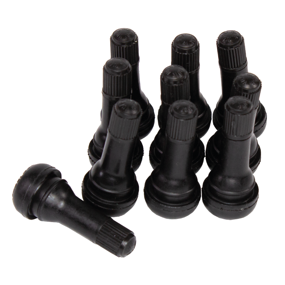 APICO SNAP-IN TUBLESS VALVE 33MM  (11.5MM DIA)  X10 PACK