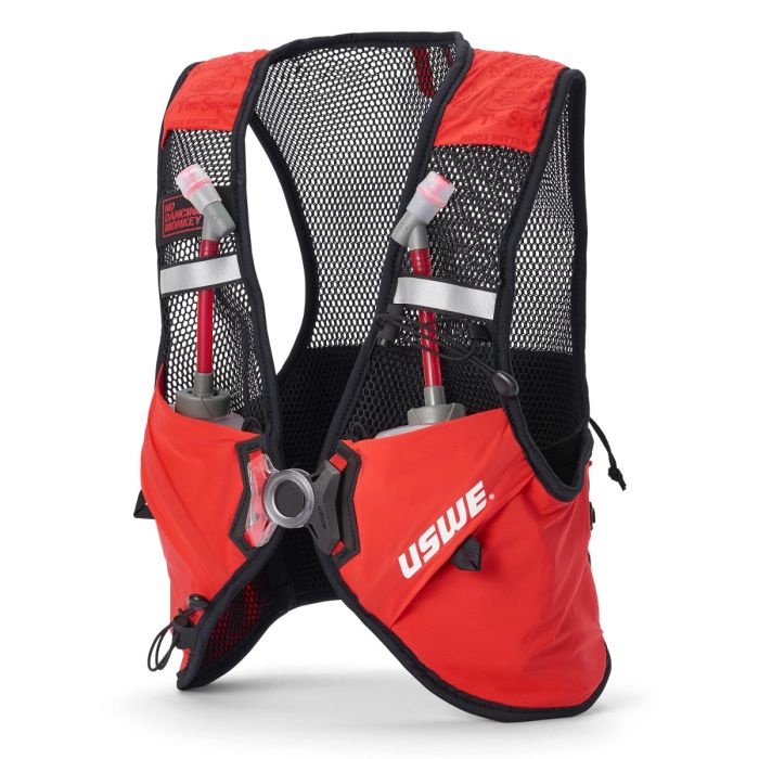 USWE Pace 2l Trail Running Vest Xs - Red/black - Uswe 2021228xs
