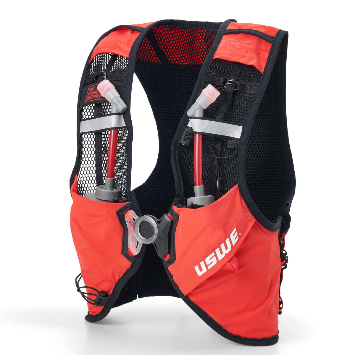 USWE Pace 8l Trail Running Vest Xl - Red/black - Uswe 2081228xl
