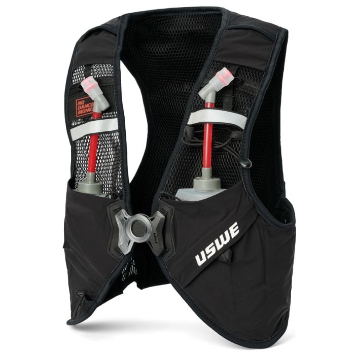 USWE Pace 8l Trail Running Vest M - Carbon Black - Uswe 2080120103