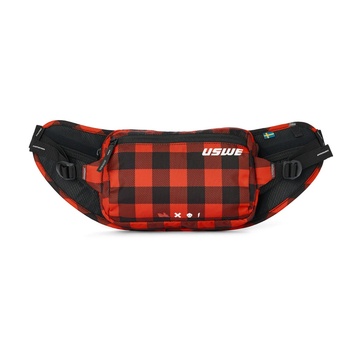 USWE Waist 2l Hip Pack - Flannel Red - Uswe 5202083048