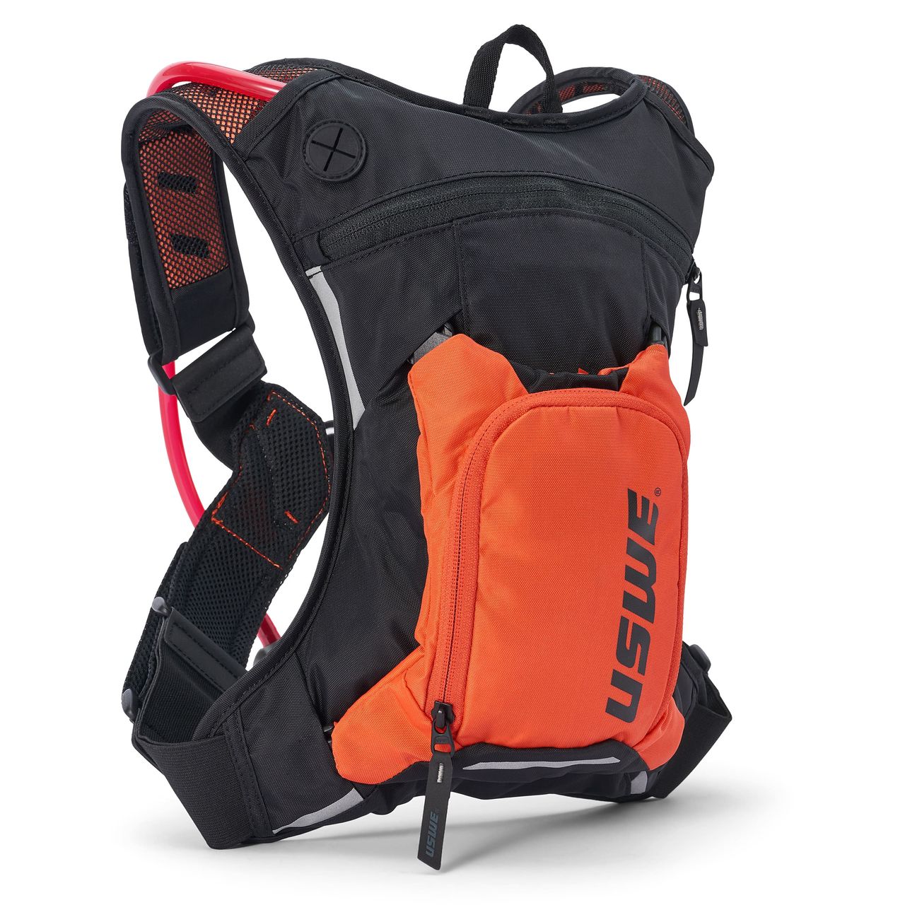 USWE Moto Hydro 3l Dirt Biking Hydration Pack - Black/orange - Uswe 5203090038