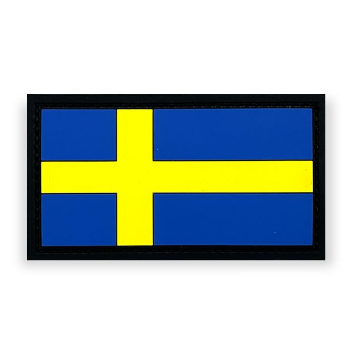 USWE Flag Sweden Rubber Patch - Uswe 101248