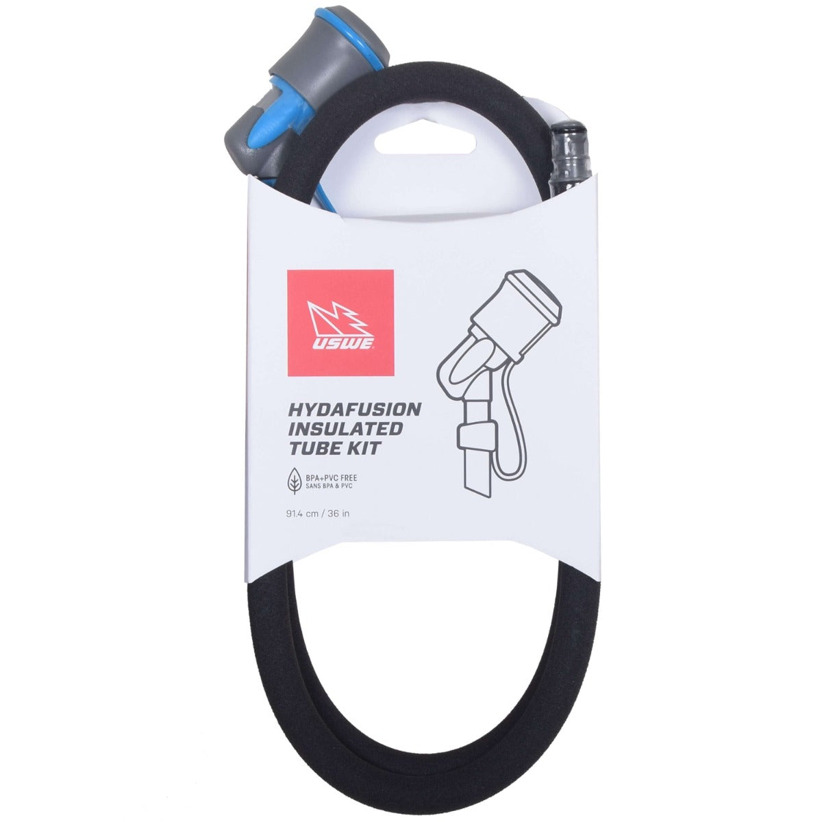 USWE Hydrafusion Drink Tube Kit - Black - Uswe 101205