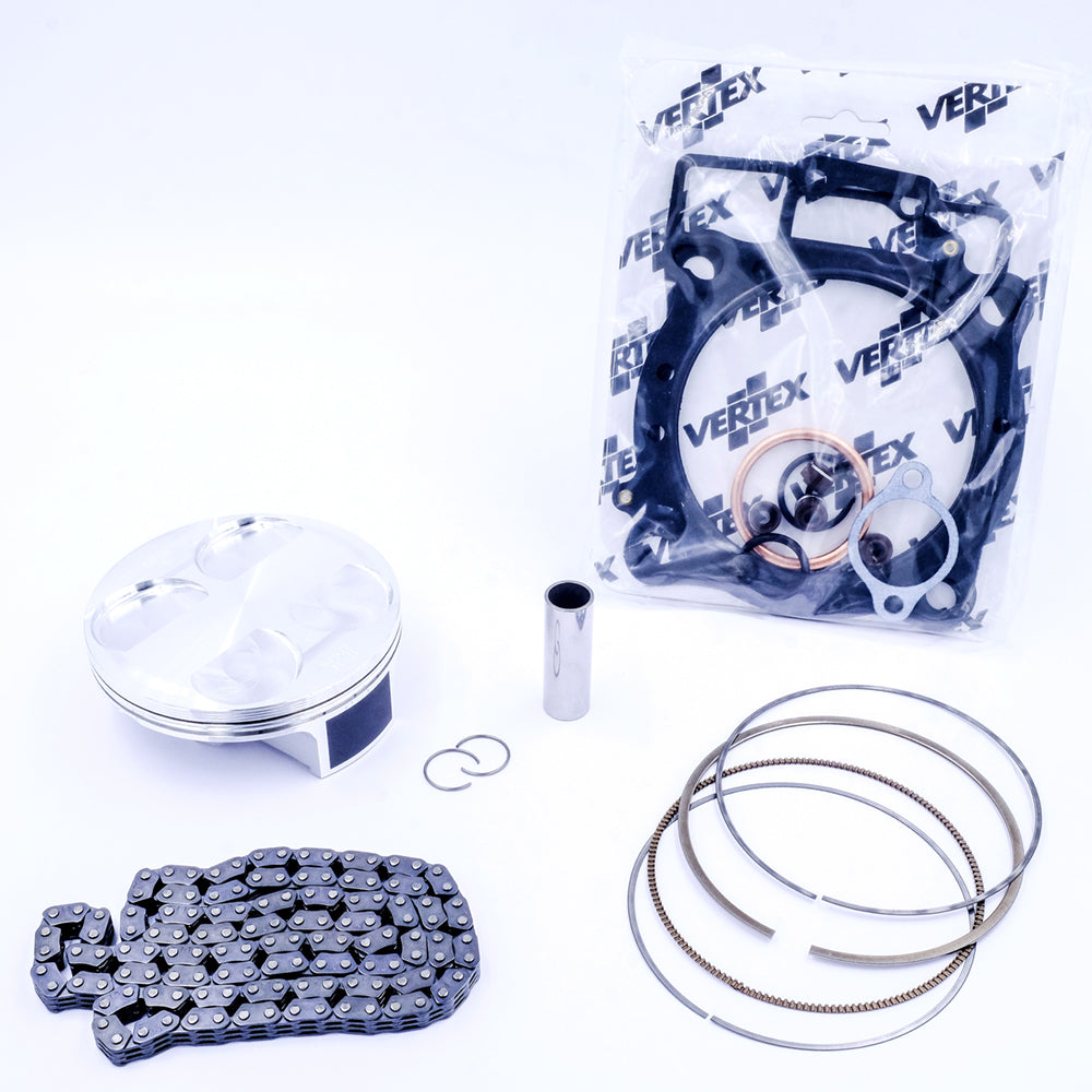 Vertex TOP END PISTON KIT YAMAHA/FANTIC YZ250F 19-23, WR250F 20-23, XEF/XXF250 22-23 COMPR 13,8:1 76.95MM A  