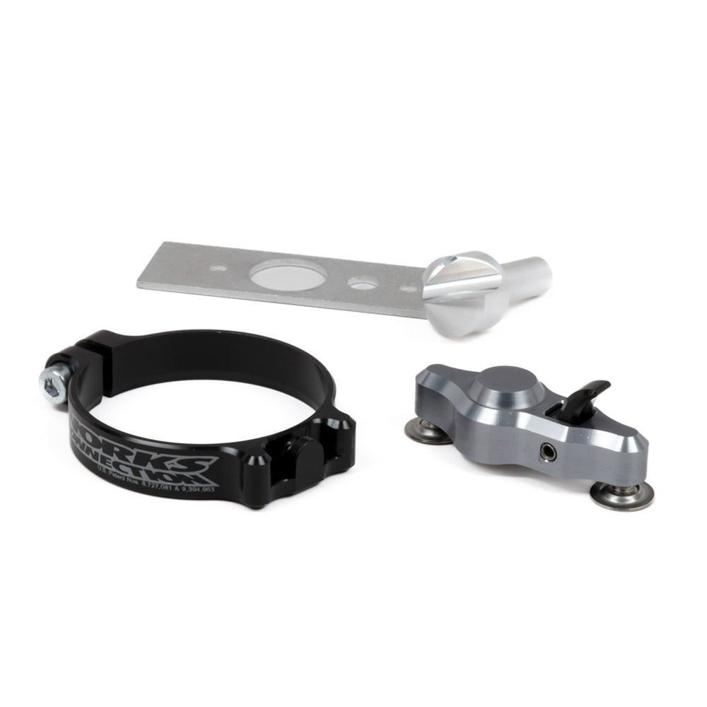 Works Connection PRO LAUNCH KIT START DEVICE YAMAHA YZ250F 24-25, YZ450F 23-25 GREY  Grey 