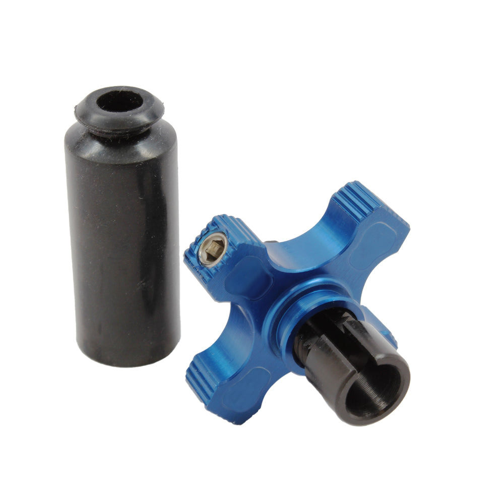 Works Connection CLUTCH PERCH EZ BUILD STEP 2 THUMBWHEEL COLOR BLUE  Blue 