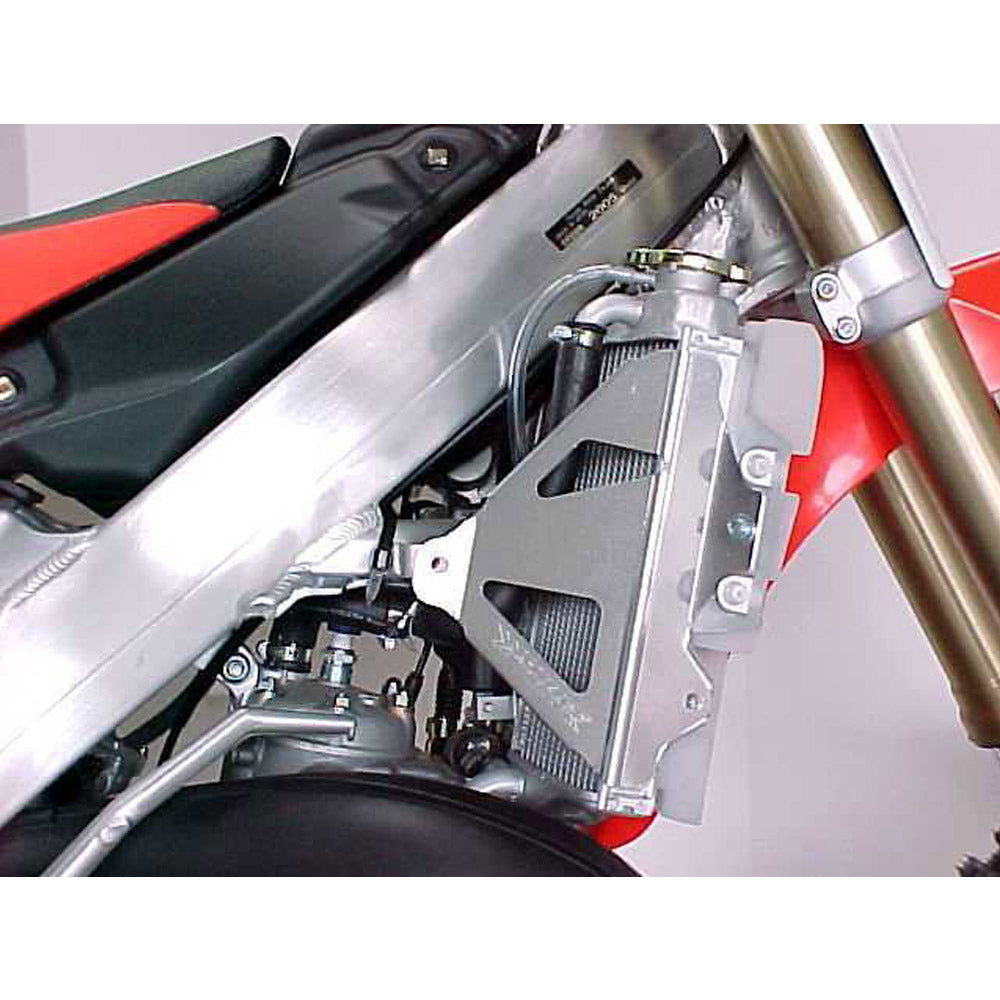 Works Connection RADIATOR BRACES HONDA CR250 05-07 SILVER  Silver 