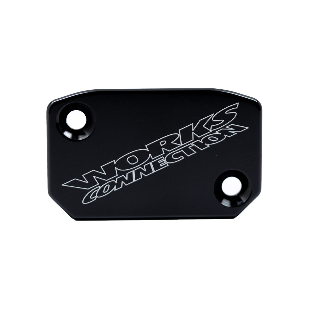 Works Connection FRONT BRAKE MASTERCYLINDER COVER KTM/GAS/HUS/HQV/TM/SHE/BET/KAW/STA/TRI 00-26 (BREMBO) BLACK  Black 