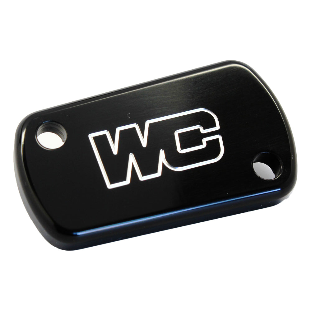 Works Connection REAR BRAKE MASTERCYLINDER COVER RM/RM-Z KX03-08, KX250F/XC KX450F/XC RR RACING/X-PRO 03-25  BLK  Black 