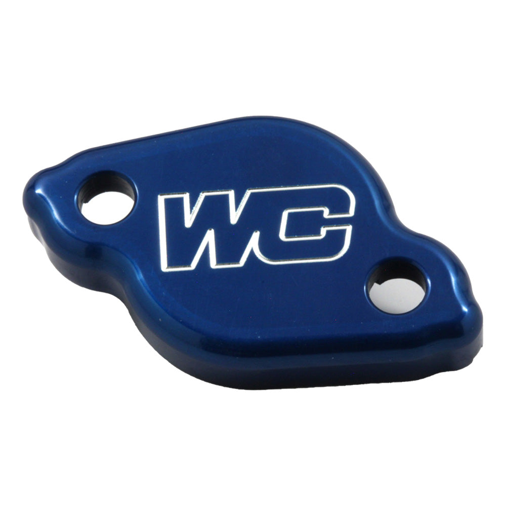 Works Connection REAR BRAKE MASTERCYLINDER COVER YZ/YZF/WRF, RR, EN/MX, EC/XC, KX250F/XC, KX450F/XC 03-25 BLU  Blue 
