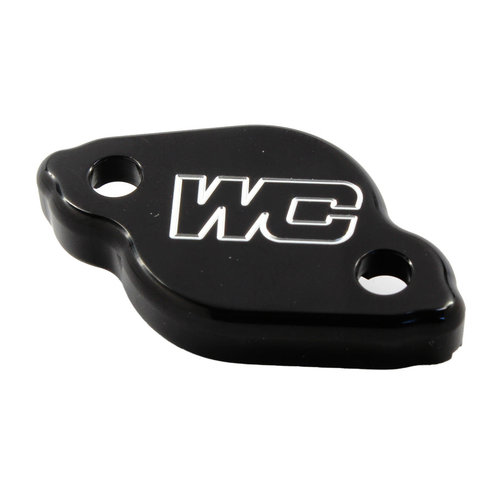 Works Connection REAR BRAKE MASTERCYLINDER COVER YZ/YZF/WRF, RR, EN/MX, EC/XC, KX250F/XC, KX450F/XC 03-25 BLK  Black 