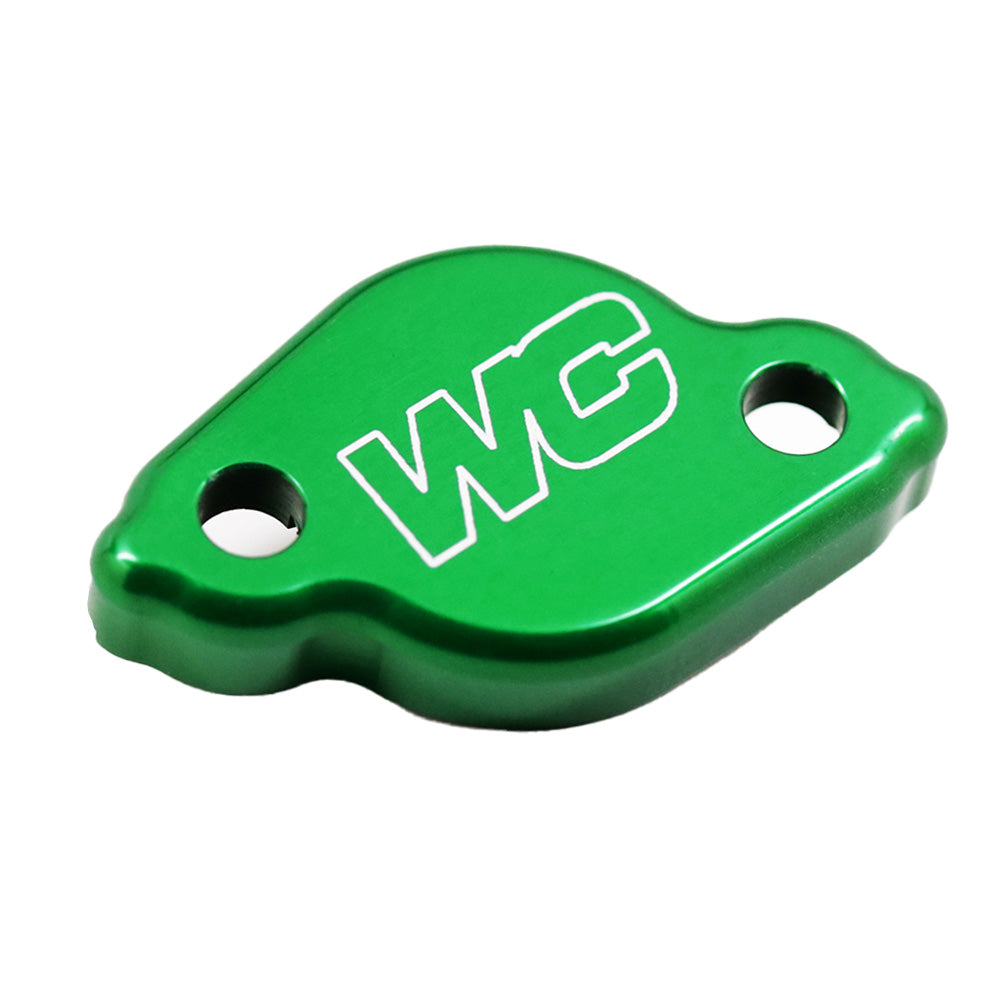 Works Connection REAR BRAKE MASTERCYLINDER COVER YZ/YZF/WRF, RR, EN/MX, EC/XC, KX250F/XC, KX450F/XC 03-25 GRN  Green 