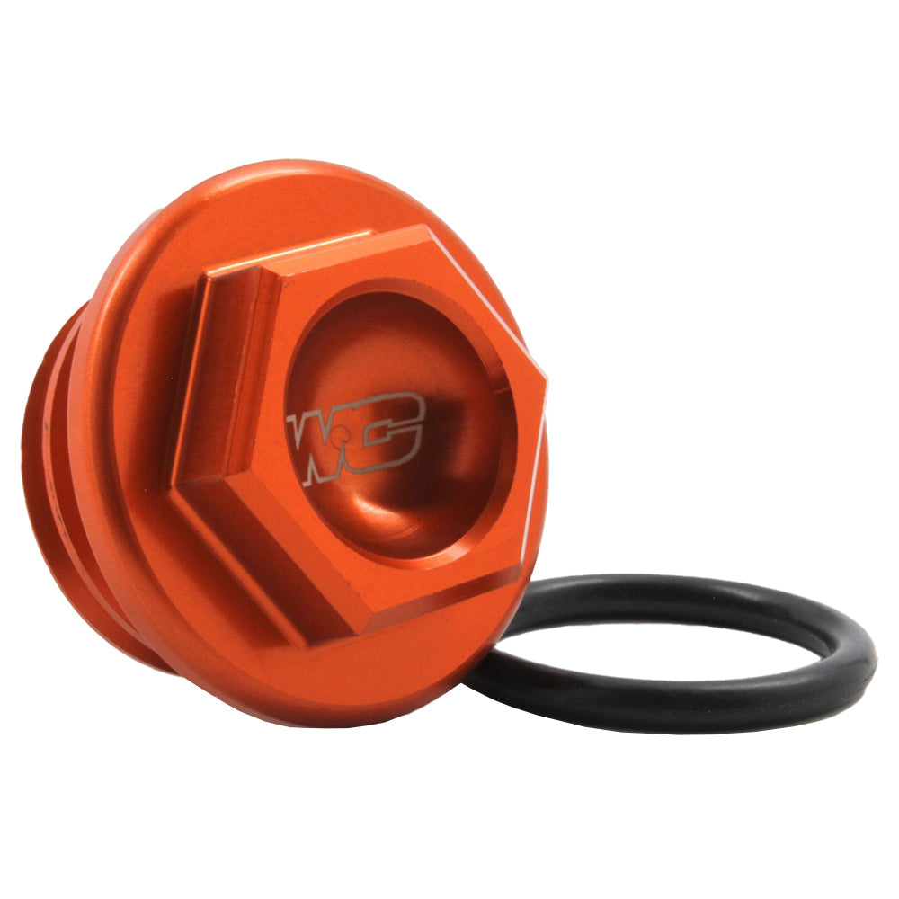 Works Connection OIL FILL PLUG GASGAS/HUSKY/KTM ORANGE (R)  Orange 