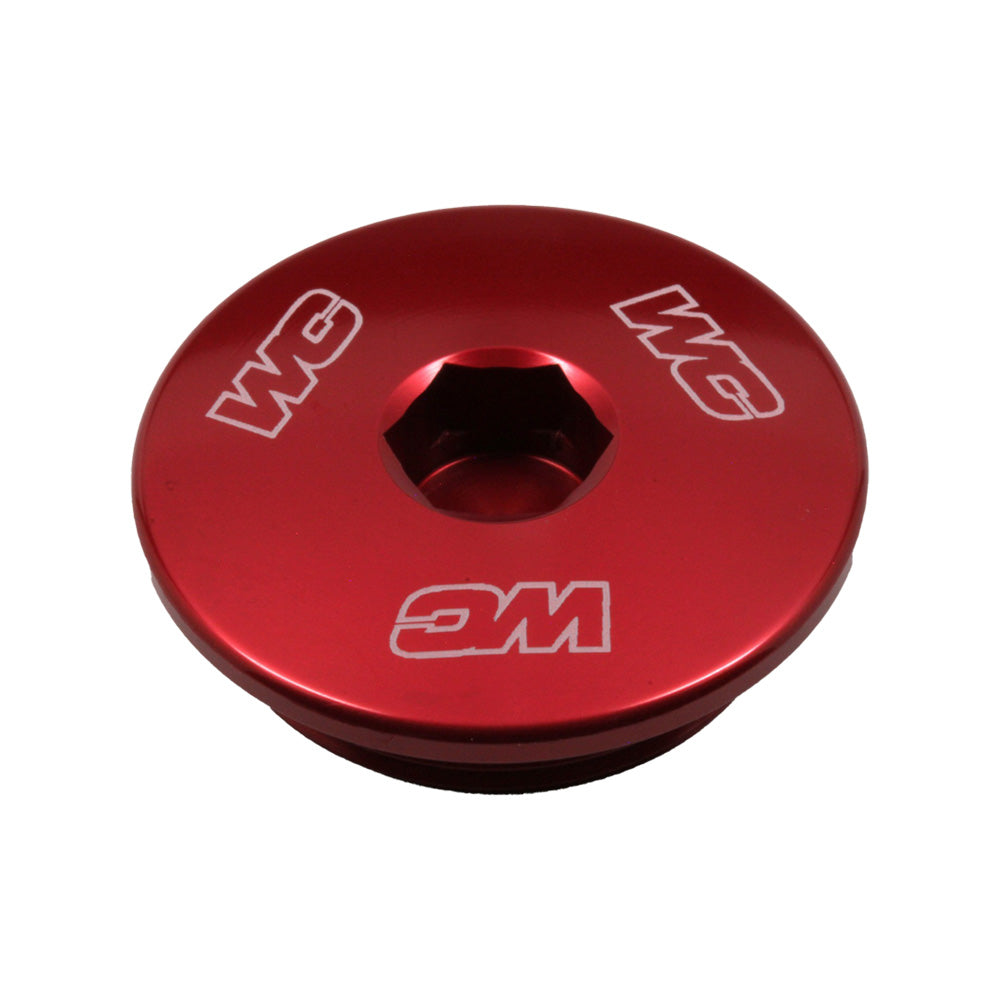 Works Connection ENGINE PLUGS HONDA CRF450R/RX 17-25, CRF450X 19-25, CRF450L/RL 19-25 RED  Red 