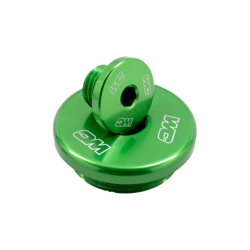 Works Connection ENGINE PLUGS KAWASAKI KX250F 20-25, KX450F 19-25, KX250XC 20-25, KX450XC 20-23 GREEN  Green 