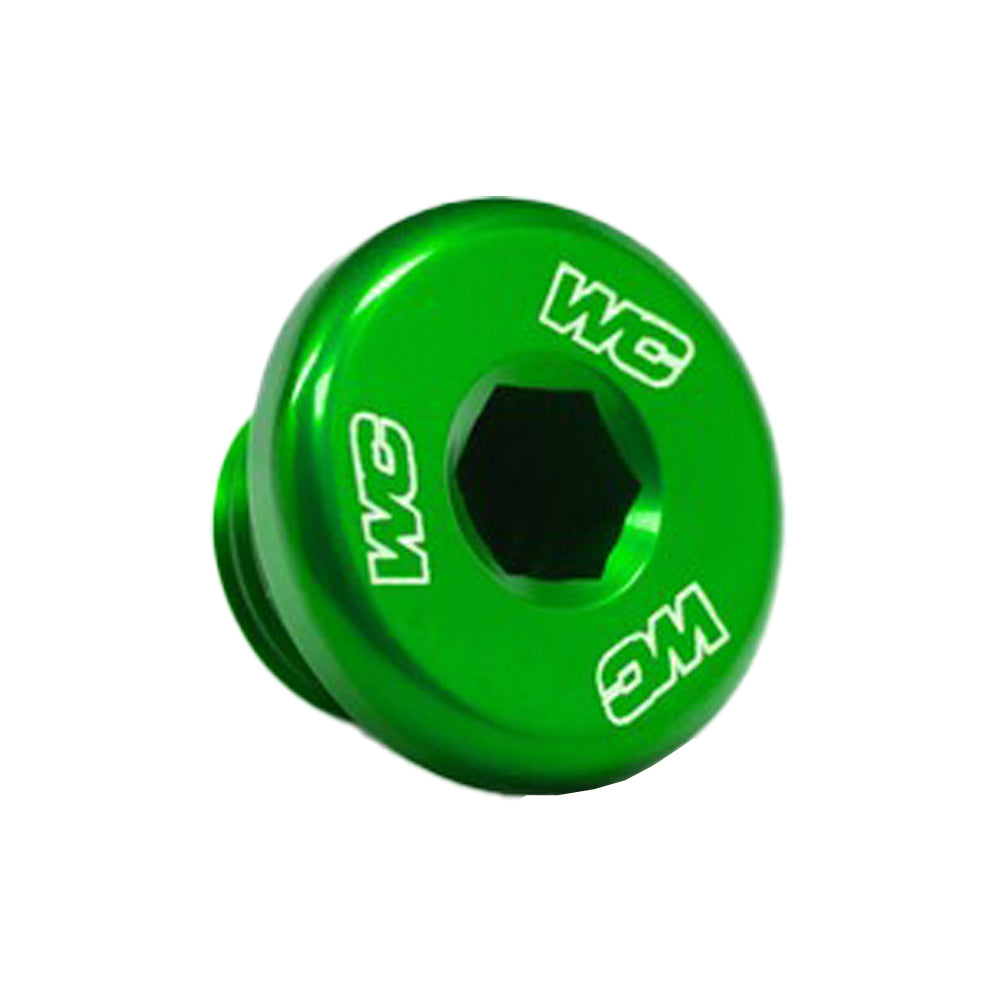 Works Connection RADIATOR PLUG HONDA/KAWASAKI CRF250R 14-17, CRF450R 13-16, CRF450RL 19-25, CRF450X 19-25, KX250F 17-25, KX450F 16-25/ KX250/450XC 20-23 GREEN  Green 