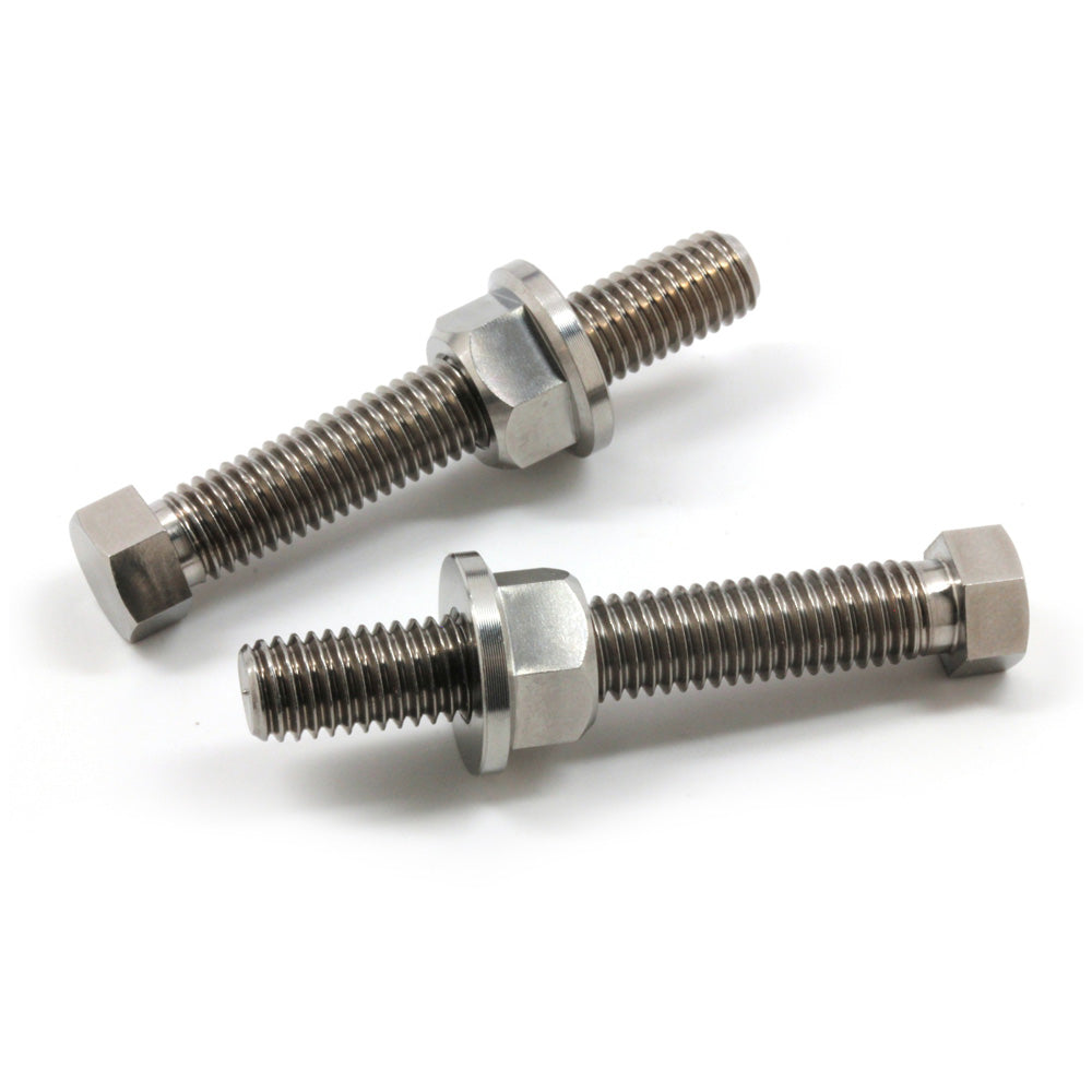 Works Connection TITANIUM AXLE ADJUSTER BOLTS JAPANESE (R)   