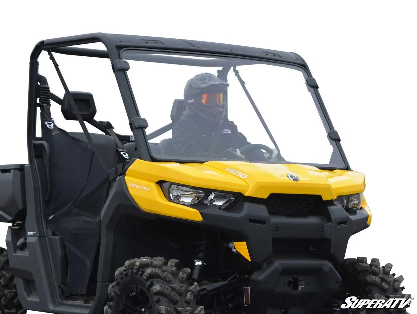 SuperATV Windscreen Polycarbonate Can-am Defender UTV, Windshield