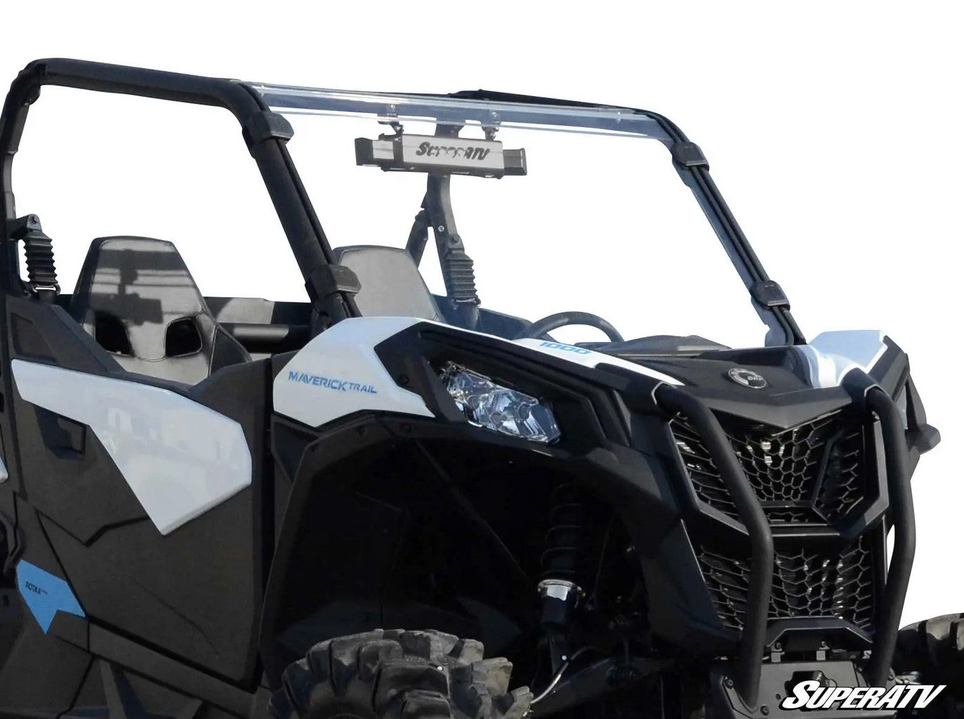 SuperATV Windscreen Polycarbonate Can-am Maverick Sport, Trail, UTV, Windshield