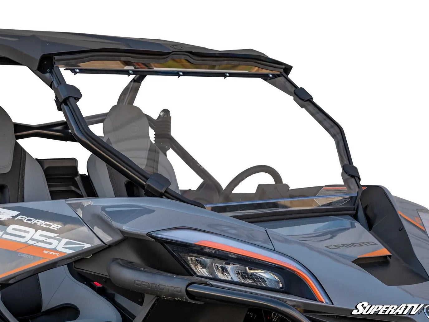 SuperATV Windscreen Polycarbonate Cfmoto Zforce 950 UTV, Windshield