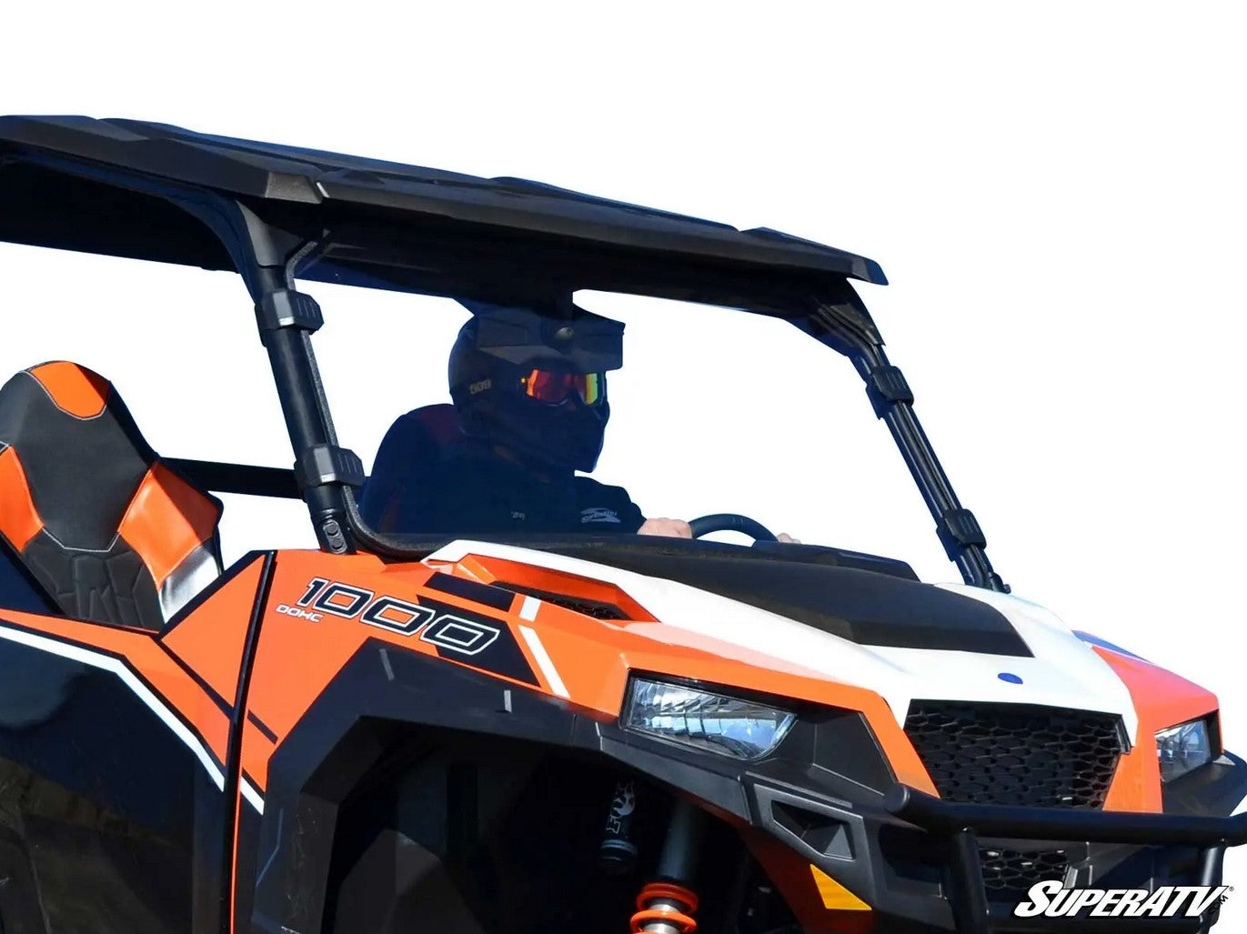 SuperATV Windscreen Polycarbonate Polaris General UTV, Windshield
