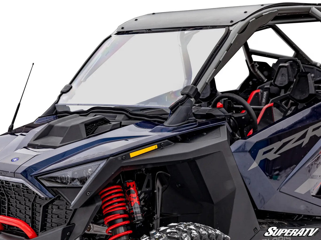 SuperATV Windscreen Polycarbonate Polaris Pro R, Turbo R UTV, Windshield